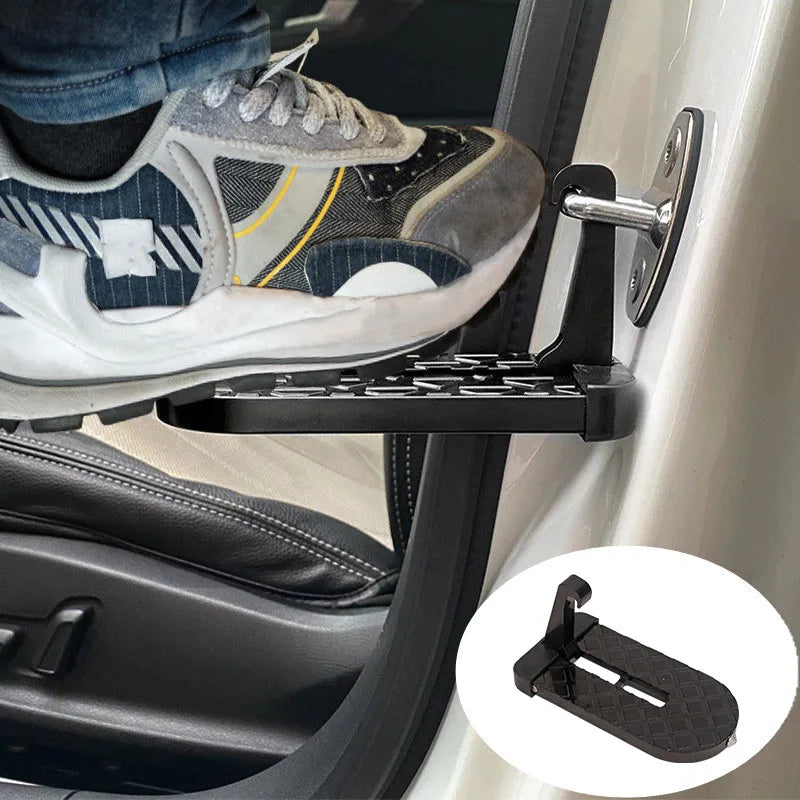 Foldable Car Roof Rack Step Car Door Step Multifunction Universal Latch Hook Foot Pedal Aluminium Alloy Safety car accessories