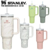 Stanley Tumbler with Handle Straw Lid Stainless Steel 30oz/40oz Vacuum Insulated Car Mug Double Wall Thermal Iced Travel Cup