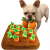 Carrot Farm Interactive Plush Dog Toy