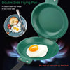 Double Sided Frying Pan Nonstick Toxin Free Stir Fry Pot Ceramic Coating Pancake Cake Fried Egg Pan Kitchen Cookware